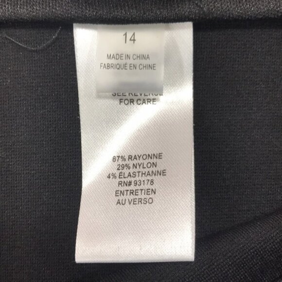 T Tahari Ponte Wide Leg Pants PLUS SIZE - Picture 6 of 7